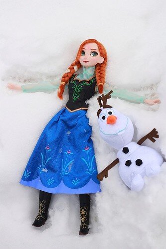 Кукла Анна Холодное сердце классическая