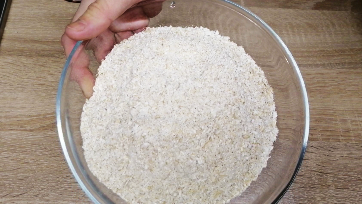 Помол должен быть средним, не надо измельчать хлопья в муку