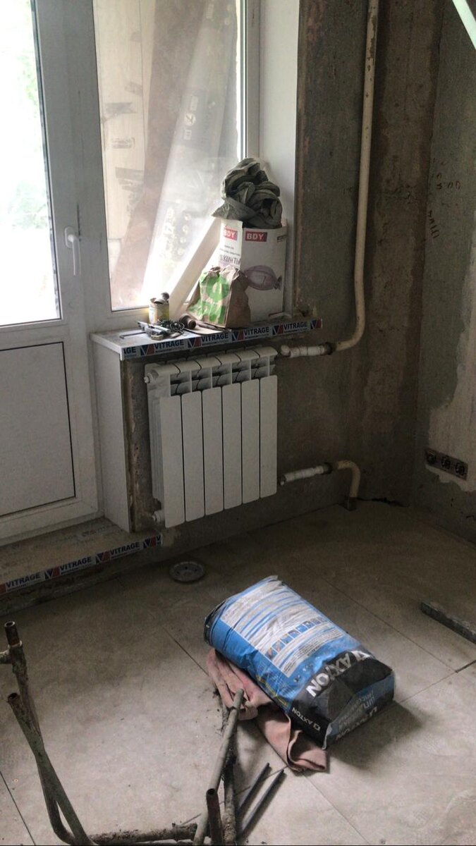 Хоть батареи поменял...