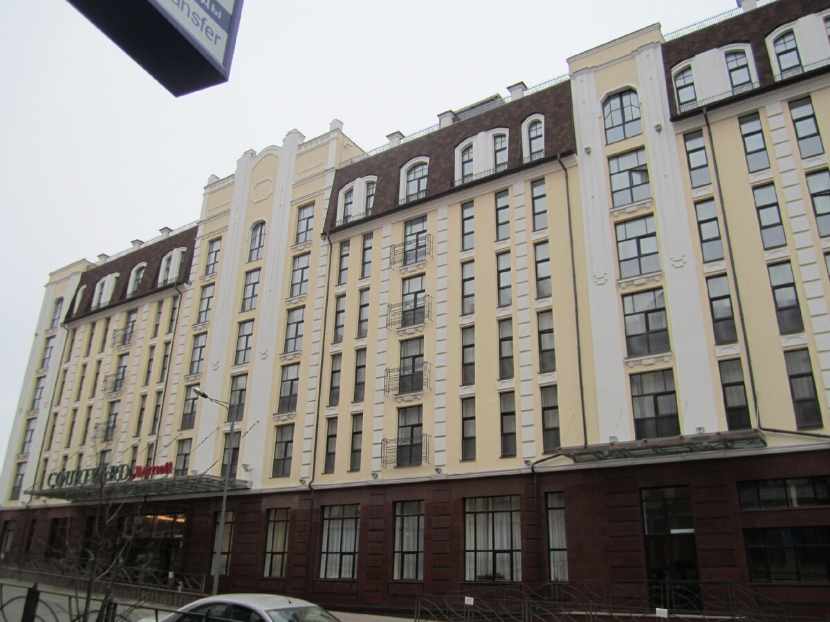 отель "Marriott"утепленный минеральной ватой. Казань.