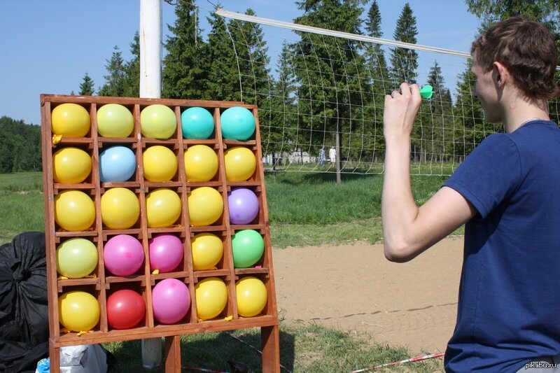 Командный аттракцион командный волейбол