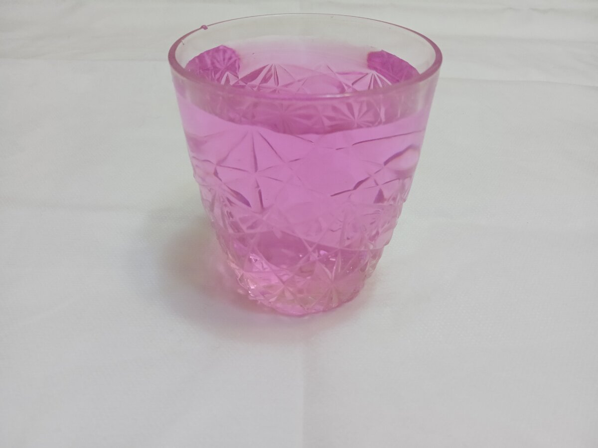 Темным раствор делать не нужно