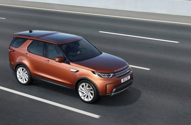 Дорестайлинговая модель Land Rover Discovery 5