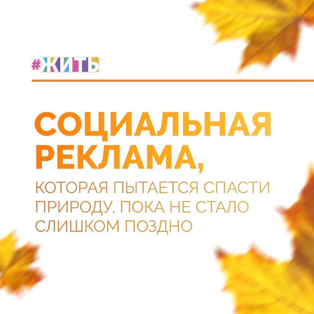 Ежегодно, сегодня, 15 ноября в ряде стран отмечается Всемирный день рециклинга, или Всемирный день вторичной переработки. Главная цель данного праздника — привлечь внимание общественности и промышленных структур к этой теме☝ 
Земля — это наш общий дом, а потому каждый из нас должен о ней заботиться. Жаль, что об этой простой истине часто забывают😞

Социальная реклама, пожалуй, один из лучших способов напомнить человечеству: защита окружающей среды — это чрезвычайно важно. Конечно, чтобы заинтересовать людей темой экологии, нужна самая мощная и пронзительная «социалка»💪

Мы предлагаем оценить подборку именно такой рекламы. После нее Вы наверняка посмотрите на окружающий мир другими глазами😌

Смотрите и делитесь этой статьей с друзьями🙌

#жить #проектжить #ВсемирныйДеньВторичнойПереработки
57
НравитсяПоказать список оценивших
3
Комментарий
4
ПоделитьсяПоказать список поделившихся
