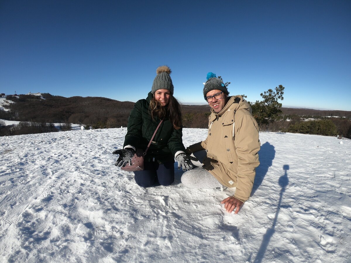 В прошлом году на Ай-Петри был снег
