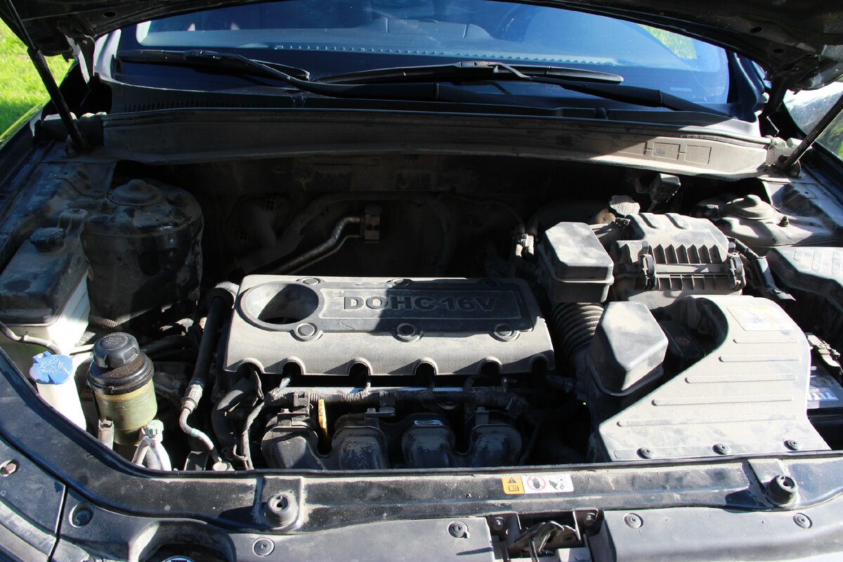Двигатель Hyundai | Хендай Santa Fe, 2.4 литра, бензин, инжектор