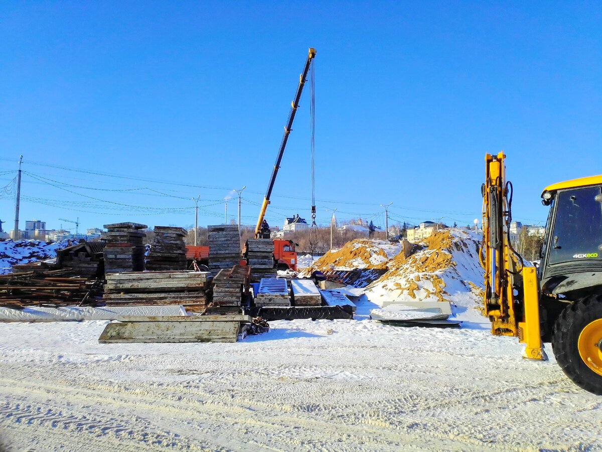 Стройка в разгаре. фото zen.yandex.ru/cheb