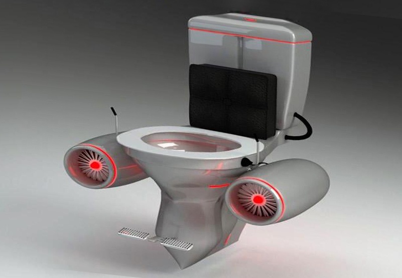 "Сверхтехнологичный унитаз"