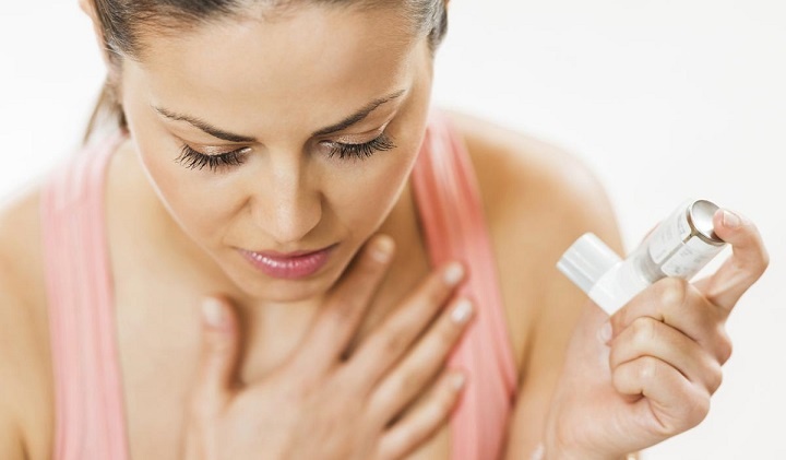 Применение ингалятора от астмы