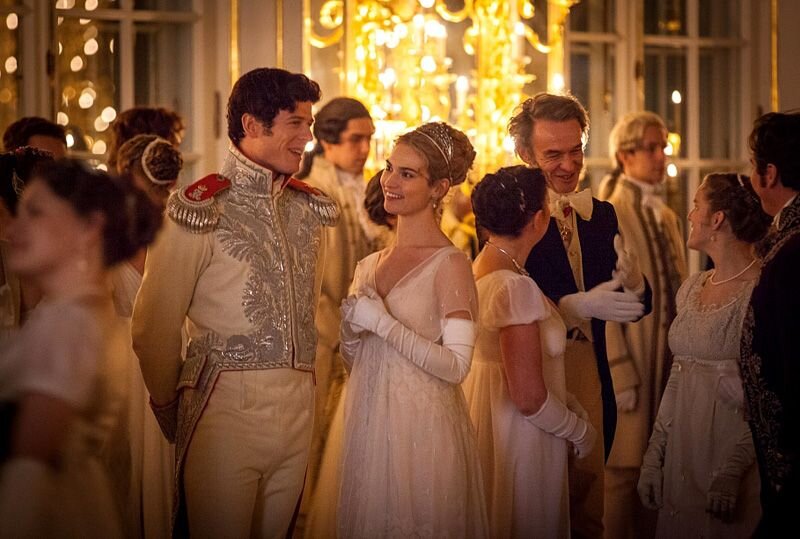 кадр из сериала "Война и мир" (Андрей Болконский и Наташа Ростова)