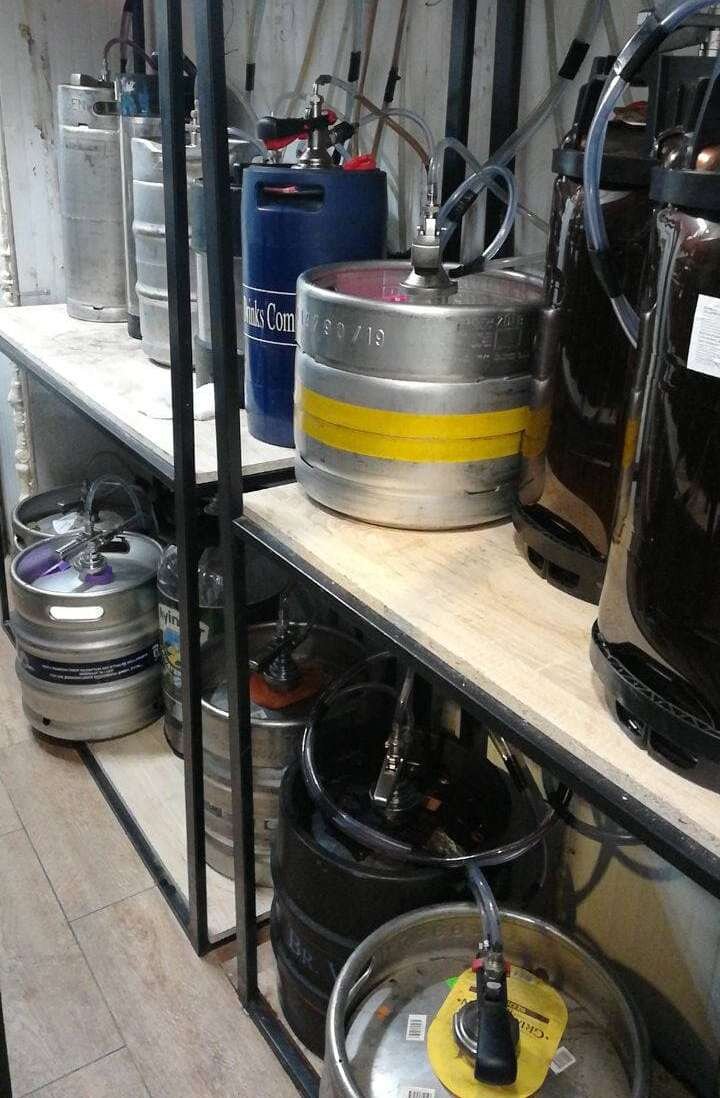 Хранение кег в холодильной камере