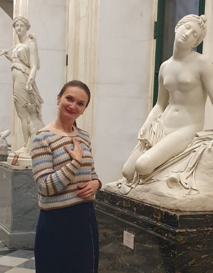 Уставшая Психея. Коллекция Государственного Эрмитажа.