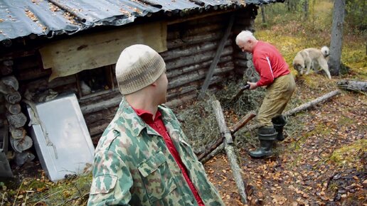 Поход в избу 80-хх годов на 3 дня.