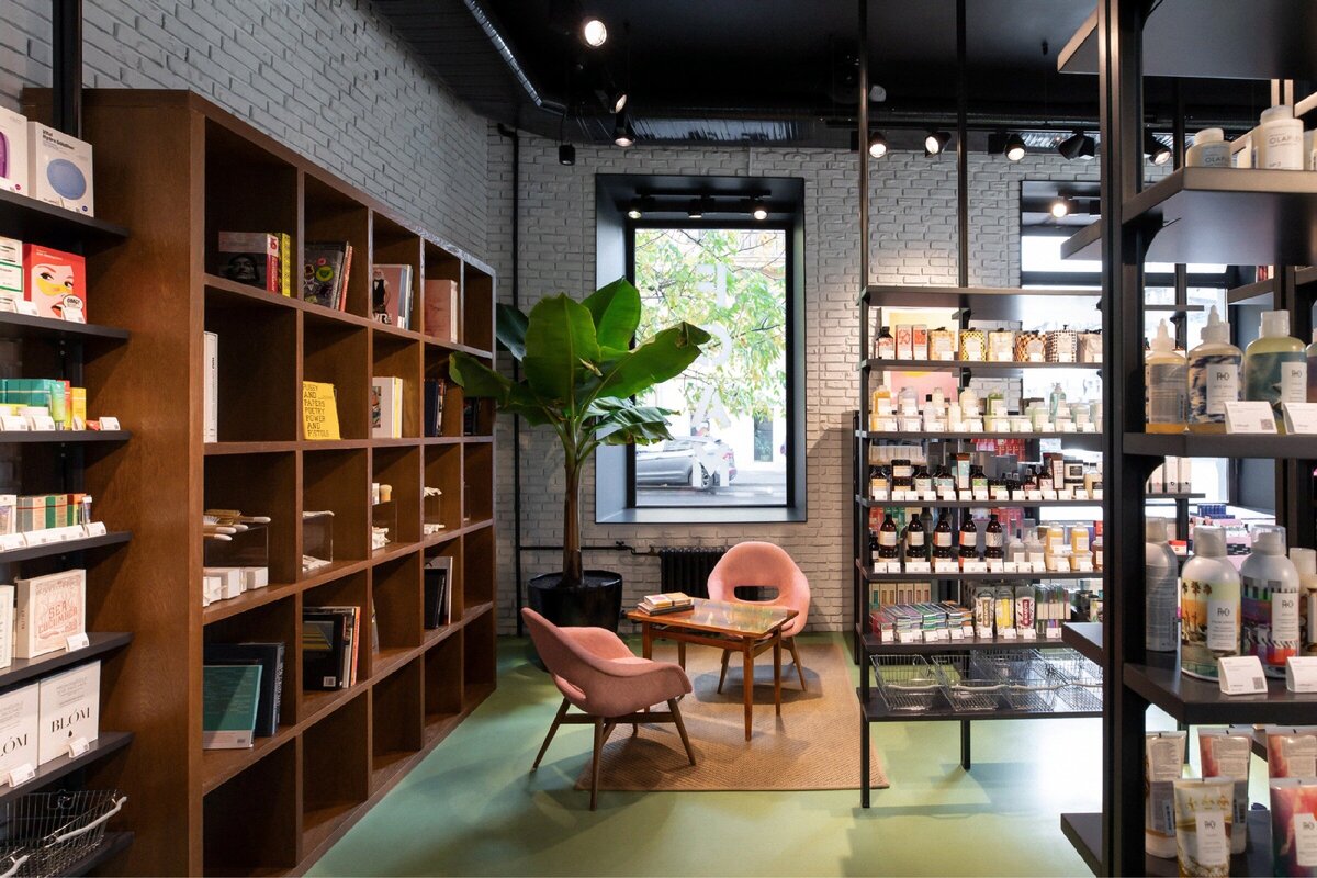 Бьюти-стор FOAM в Москве, на Тверской-Ямской.