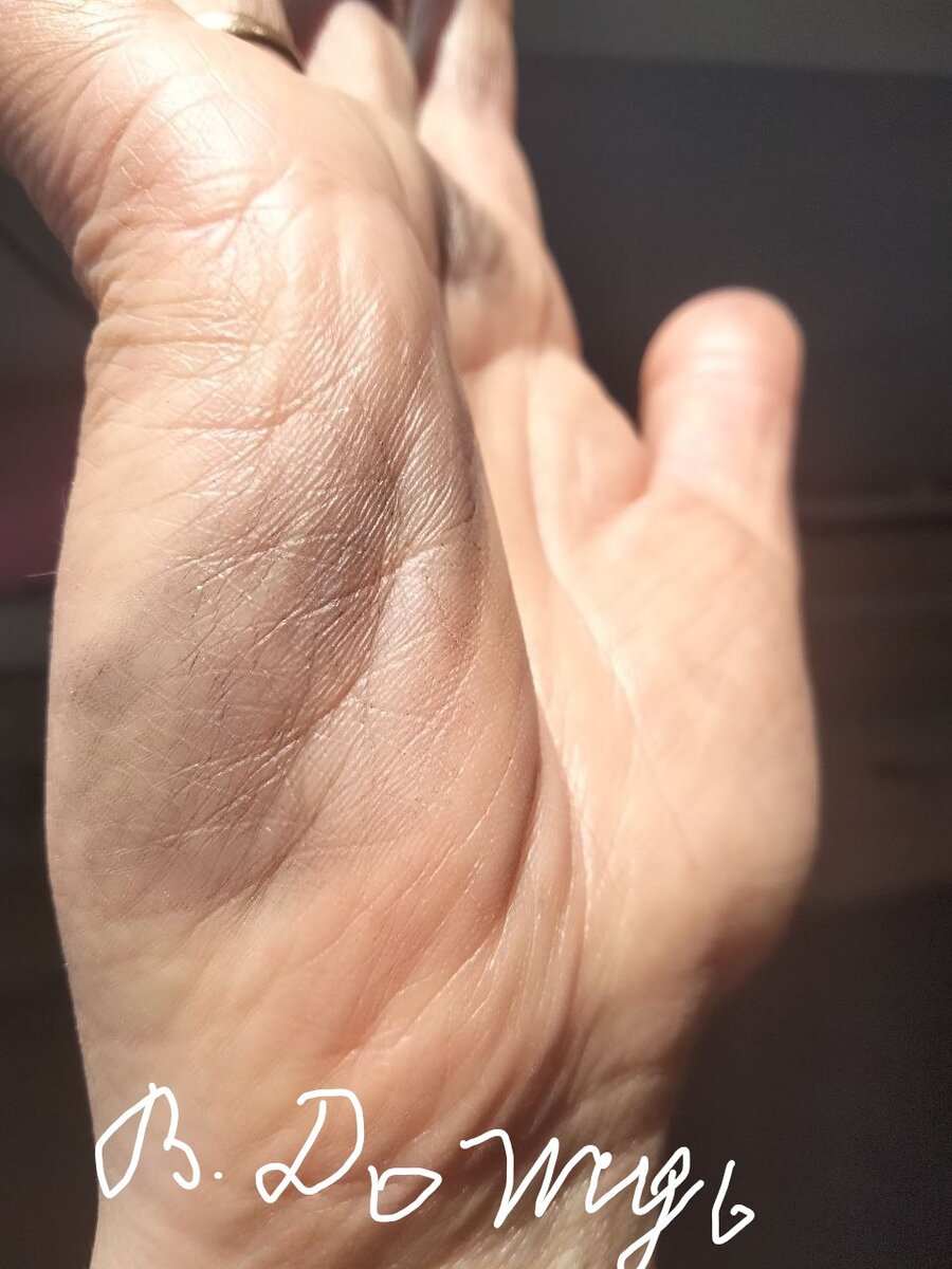 Знаки сверхспособностей на руке