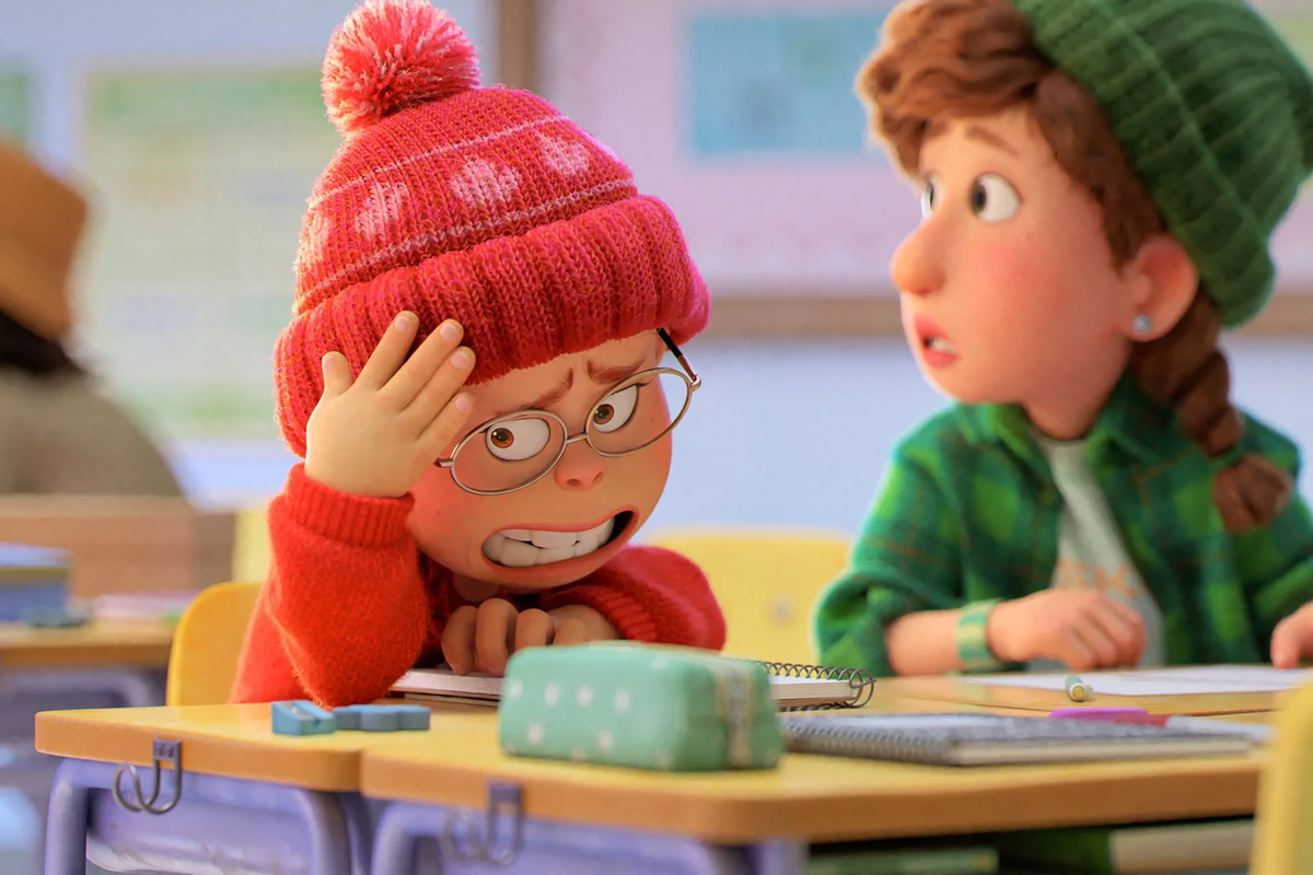 Главная героиня с подругами