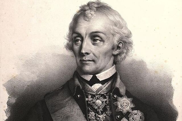 Фельдмаршал, генералиссимус Александр Васильевич Суворов. Портрет из открытых источников