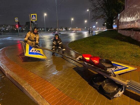    Непогода в Петербурге пресс-служба ГУ МЧС по СПб.