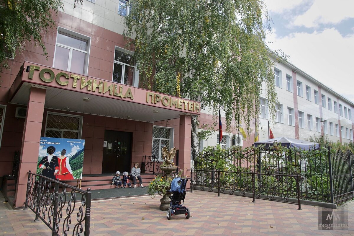    Пункт временного размещения в гостинице «Прометей» Денис Абрамов © ИА REGNUM