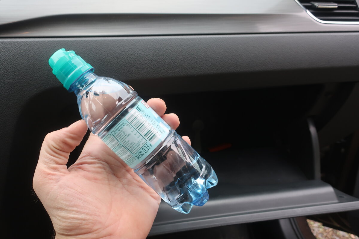 тот минимальный запас воды, который я рекомендую всегда держать в машине