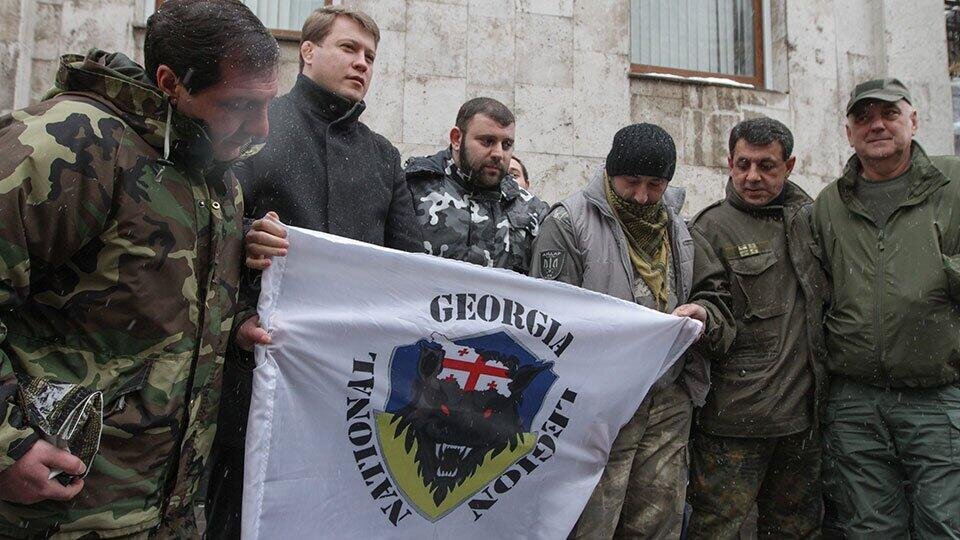     За что воюют грузинские националисты на территории Украины Global Look Press/Sergii Kharchenko/ZUMAPRESS.com