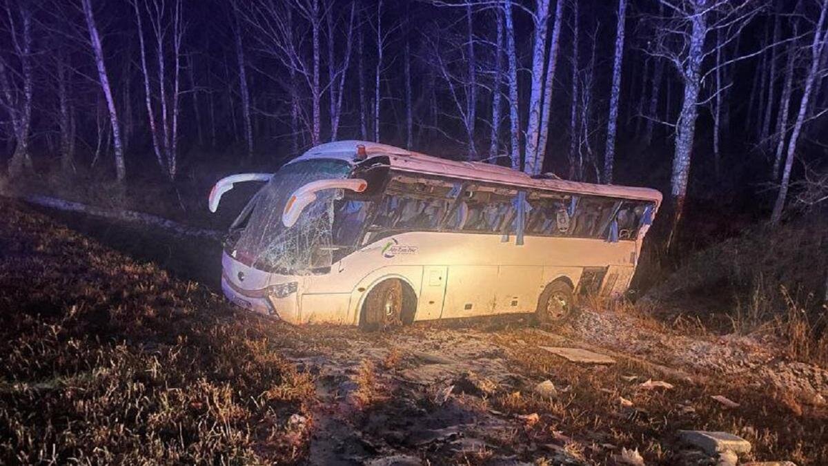   Автобус попал в аварию:t.me/mediamvd