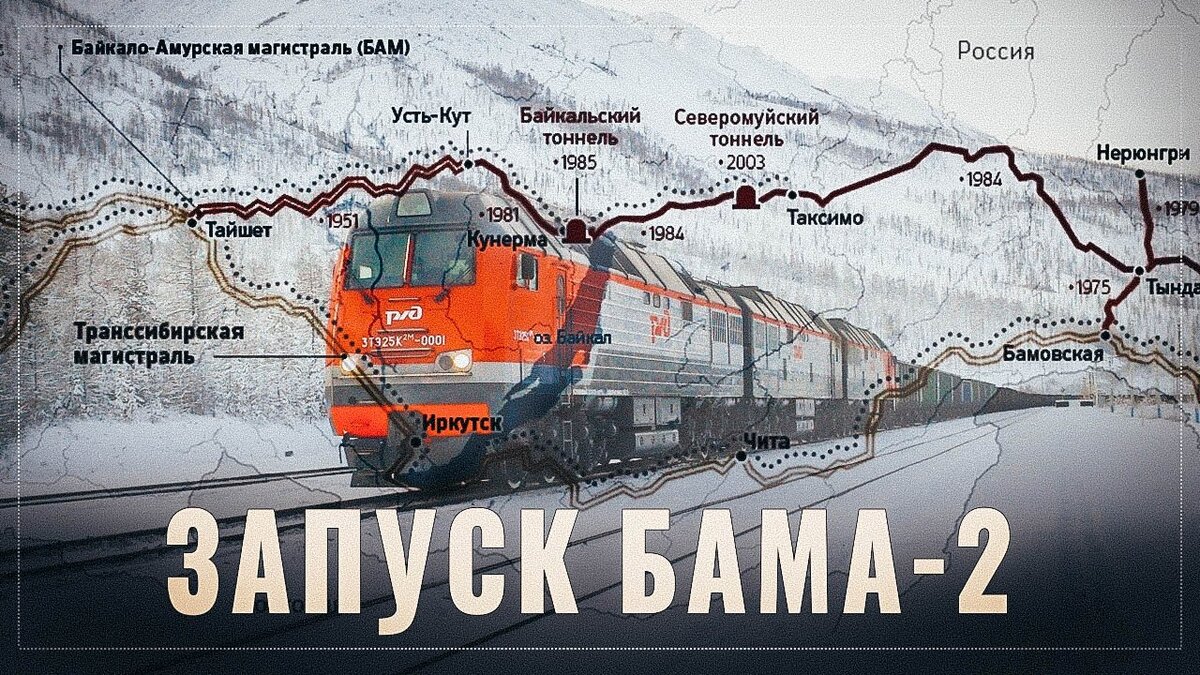 Карта байкало амурской магистрали с городами и станциями