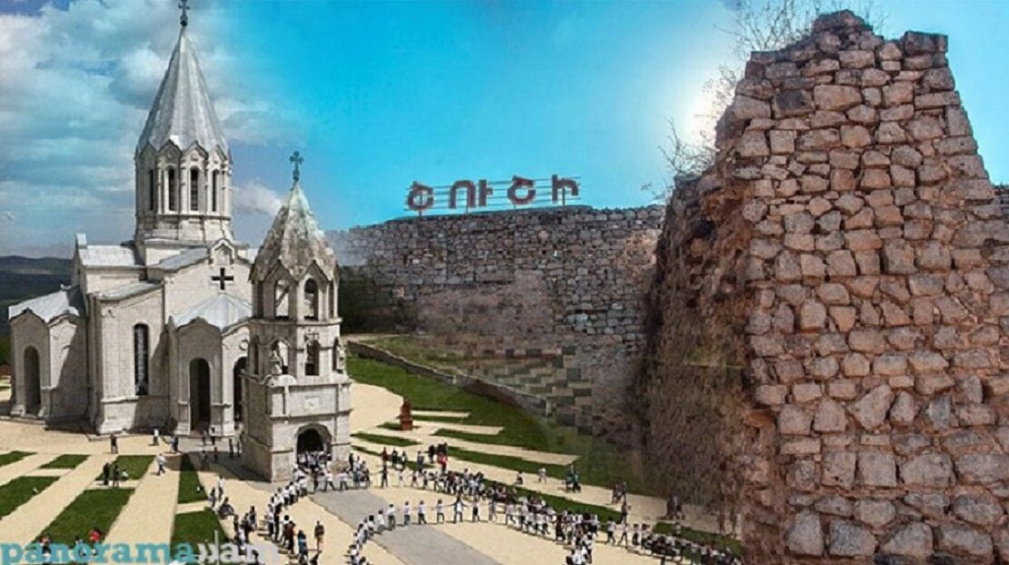 Армянский город Шуши (в настоящее время оккупирован азеро-турецкими захватчиками)