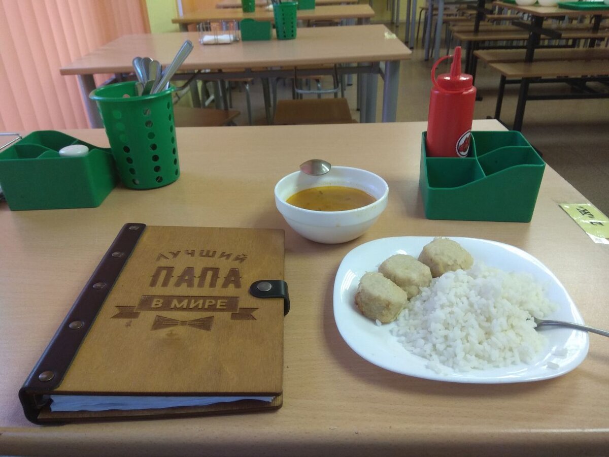 Вот так еда выглядит до её поглощения. Сытно, но очень уж "плоско".