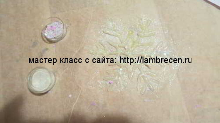 Снежинка своими руками