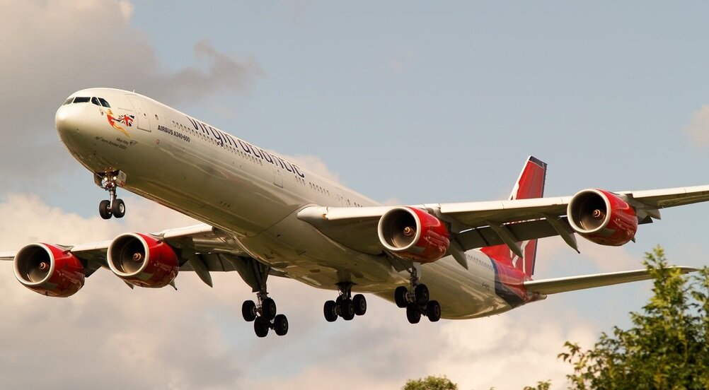 Airbus 340-600 a/k Virgin Atlantic