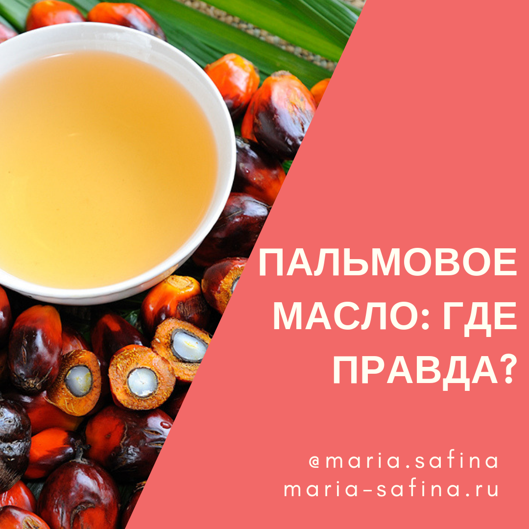 Исследовательский проект пальмовое масло