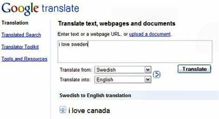 Переводчик fail. Rutabaga перевод
