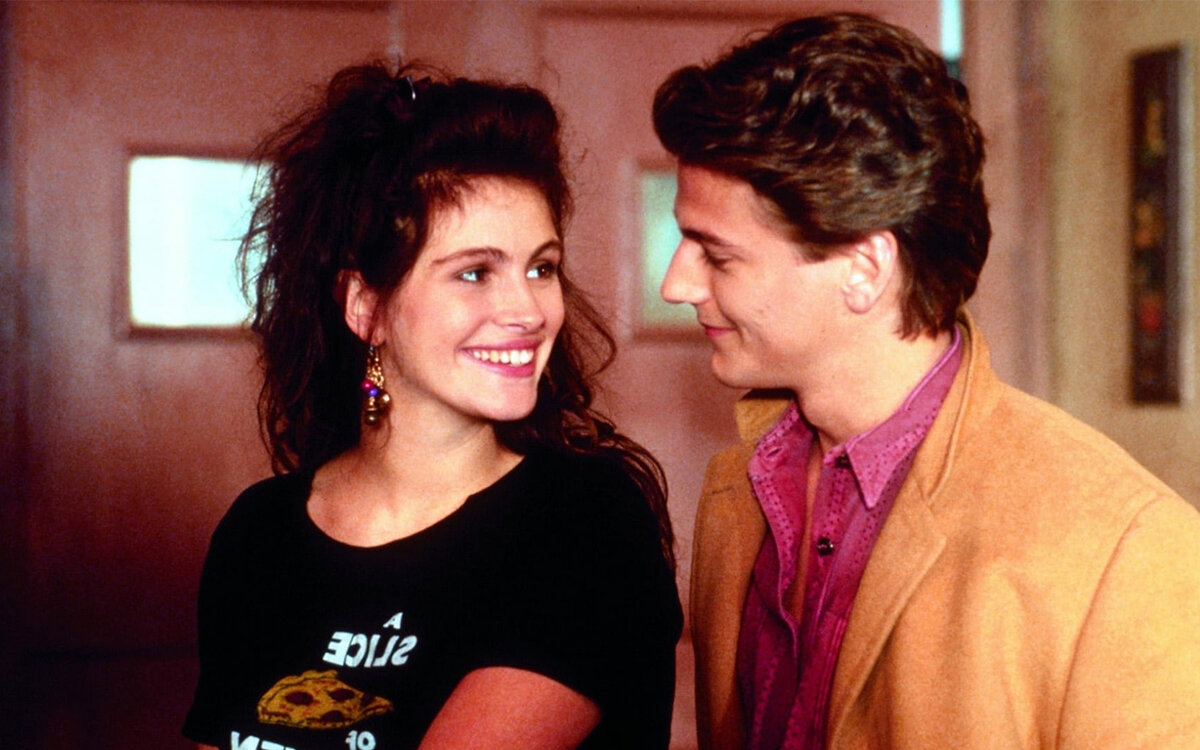 Кадр из фильма "Мистическая пицца" (1988). На ее месте могла быть Мэг Райан!