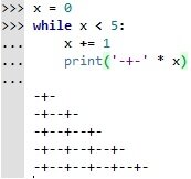    Для случая, когда в программе необходимо повторить какую-любо операцию несколько раз подряд существуют циклы. В Python есть два вида циклов: while и for … in.  Цикл while.-2