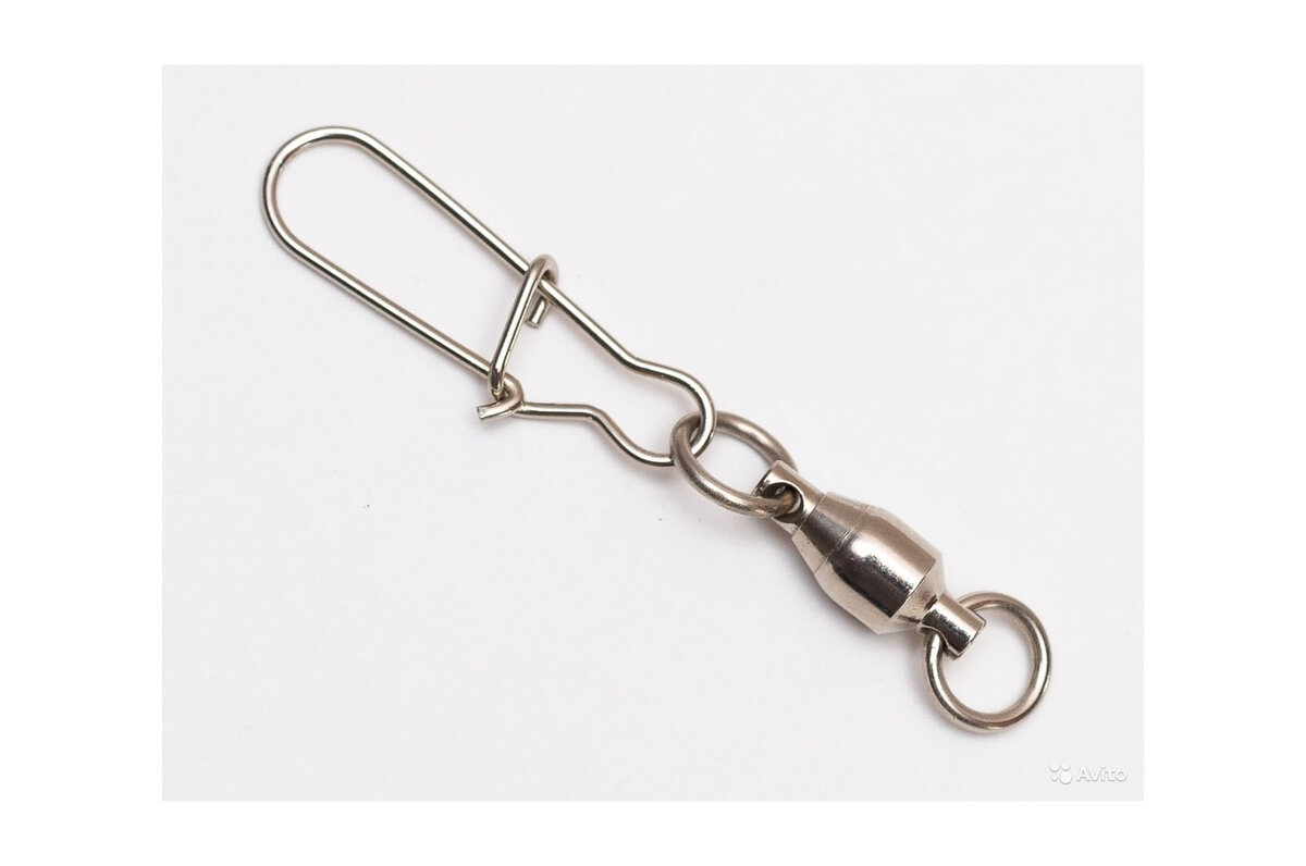 рыболовный вертлюжок-застёжка 