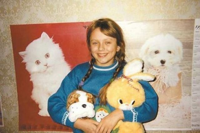 Юлия Началова в детстве