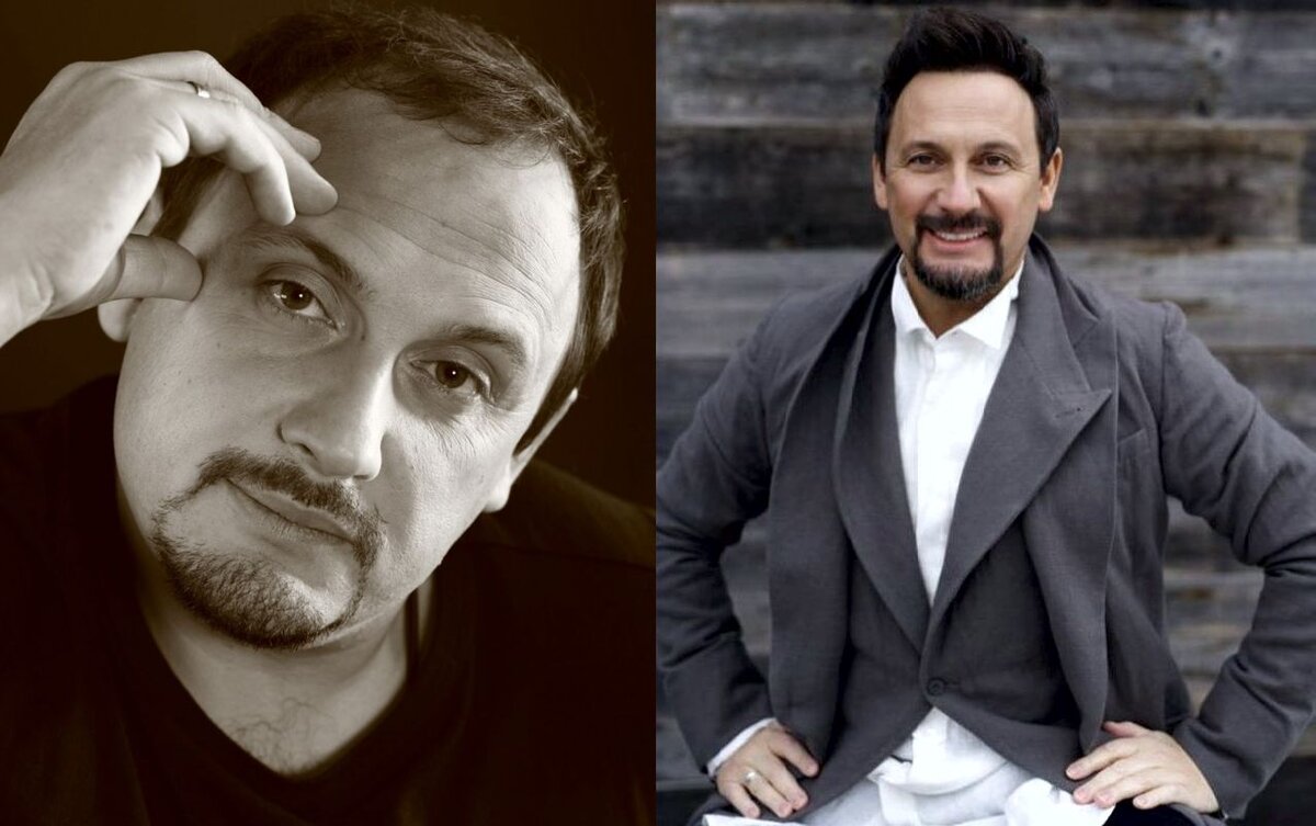 Фото Стаса Михайлова сделанные в 2009 и в 2019 году