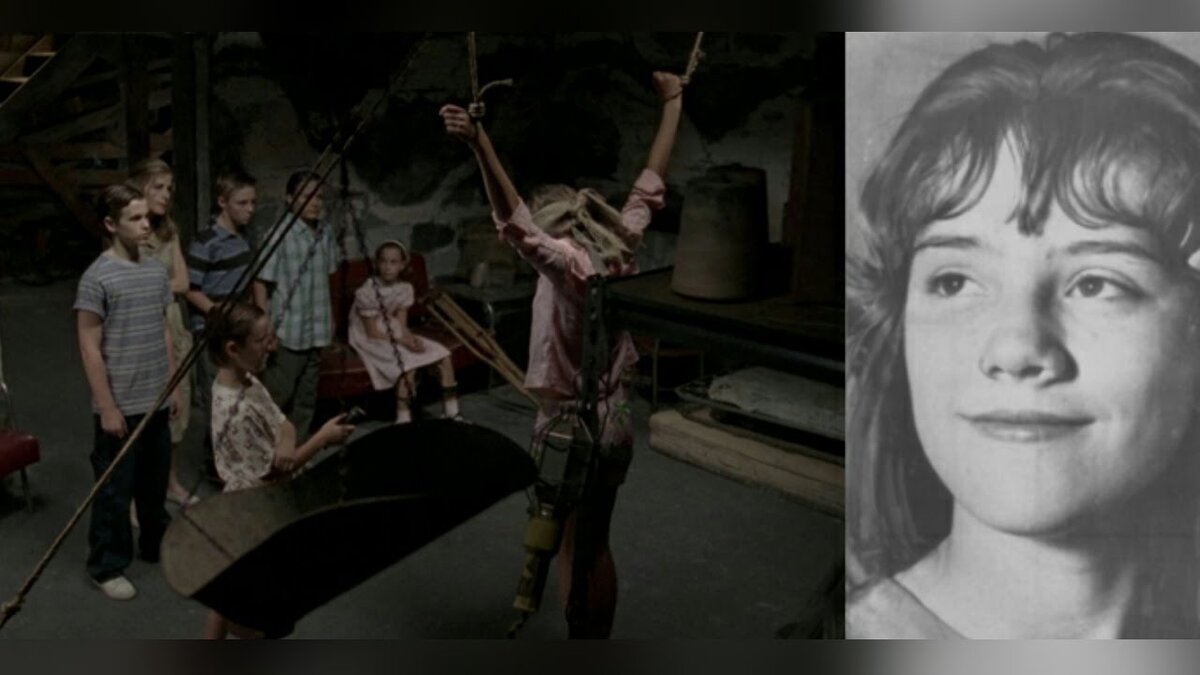 Кадр из фильма и реальная Сильвия.