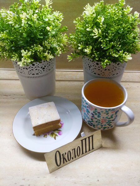 Фото пастилы и чашки чая