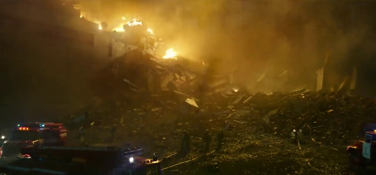 кадр из мини-сериала "Чернобыль"