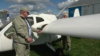 Самолеты Сигма 6 и 7 с оригинальными системами  складывания крыльев и беспилотными автожирами на МАКСе 2019