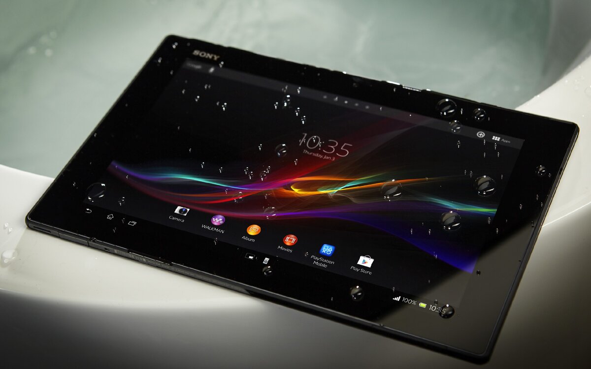 Водонепроницаемый планшет