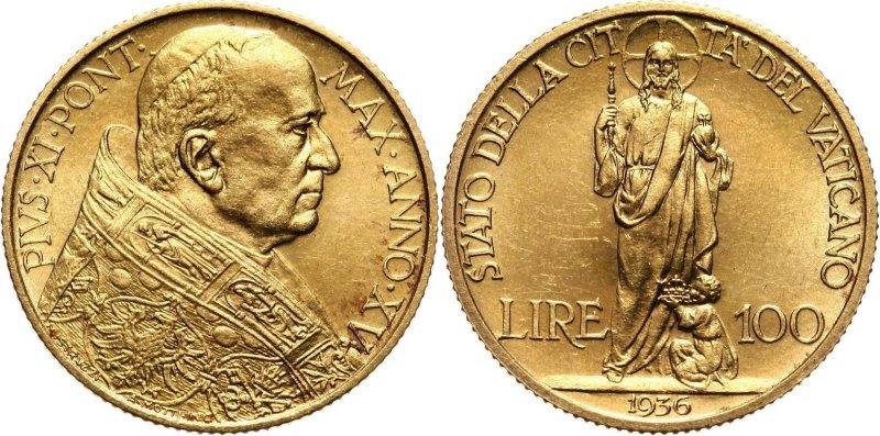 
100 лир 1936 года