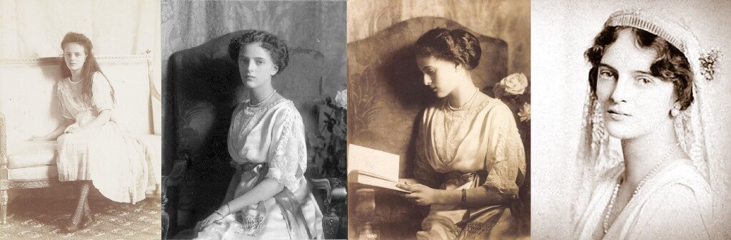 Ирина в детстве, в юности и в день свадьбы