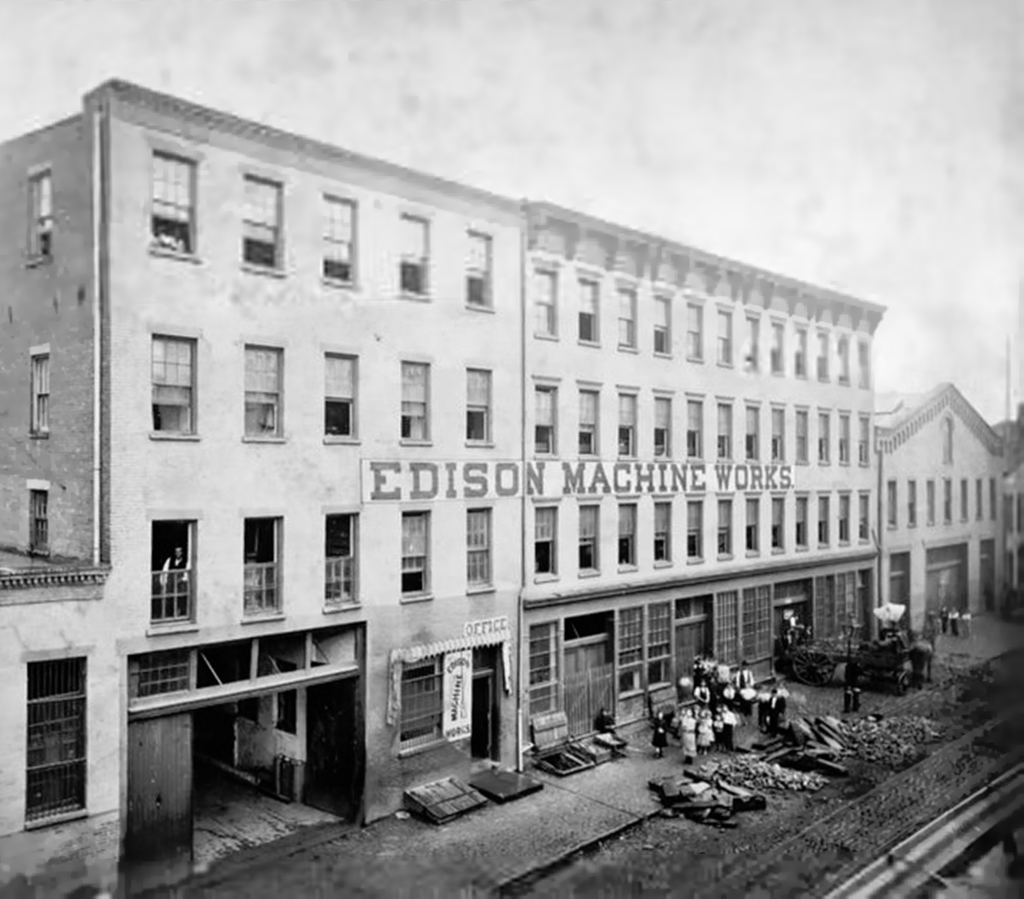wikipedia.org Edison Machine Works on Goerck Street