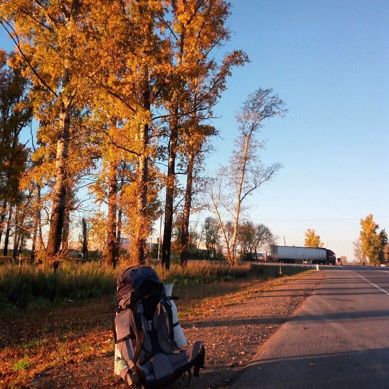 На трассе возле Благовещенска