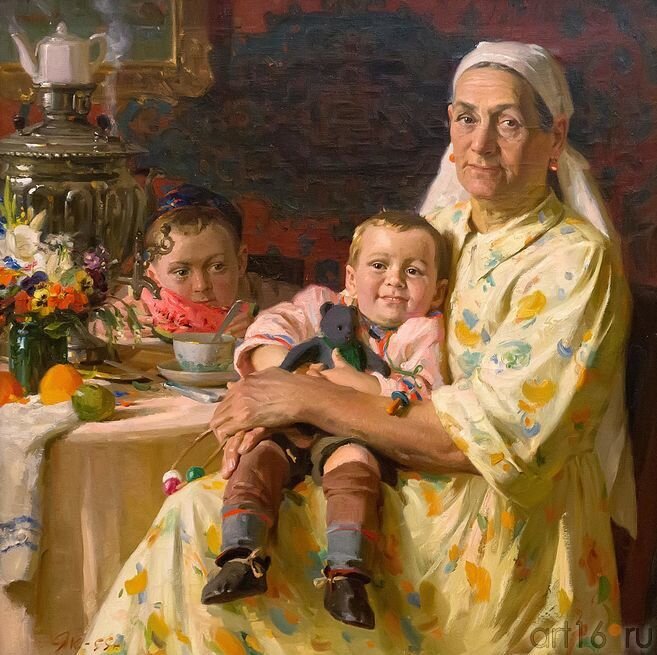 Использована для иллюстрации картина Хариса Якупова