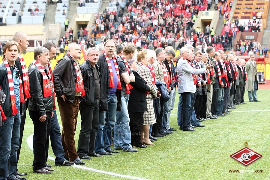 Ветераны Спартака. Фото с официального сайта ФК Спартак Москва