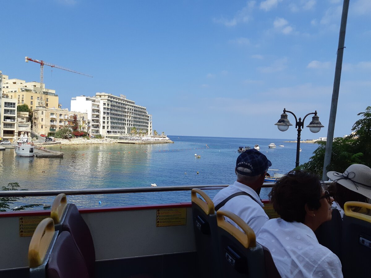 Фото автора из круиза. Мальта.